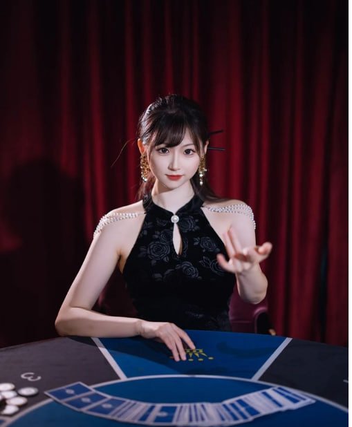 Casino ဂိမ်းလော်ဘီ အတွင်းရှိ slot machines နှင့် table games ပတ်ဝန်းကျင်